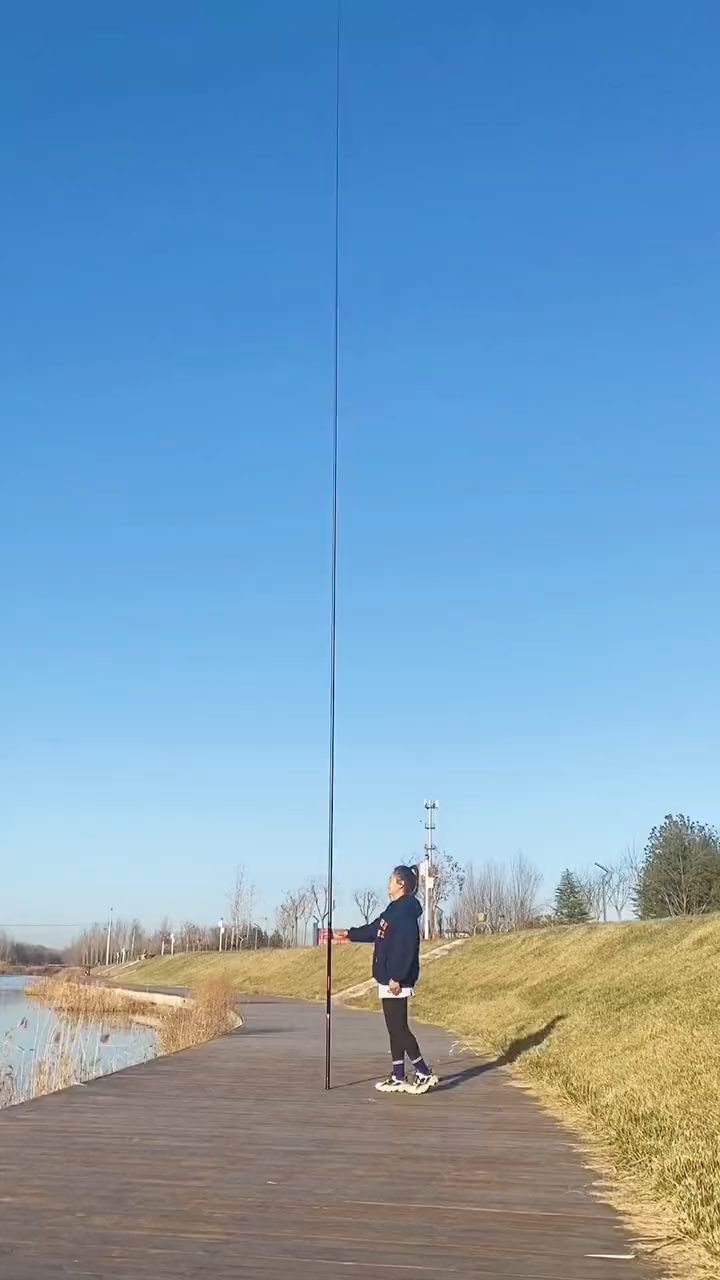 传统钓鱼竿,钓鲫鱼鲤鱼,伸缩钓草洞,打窝两用杆