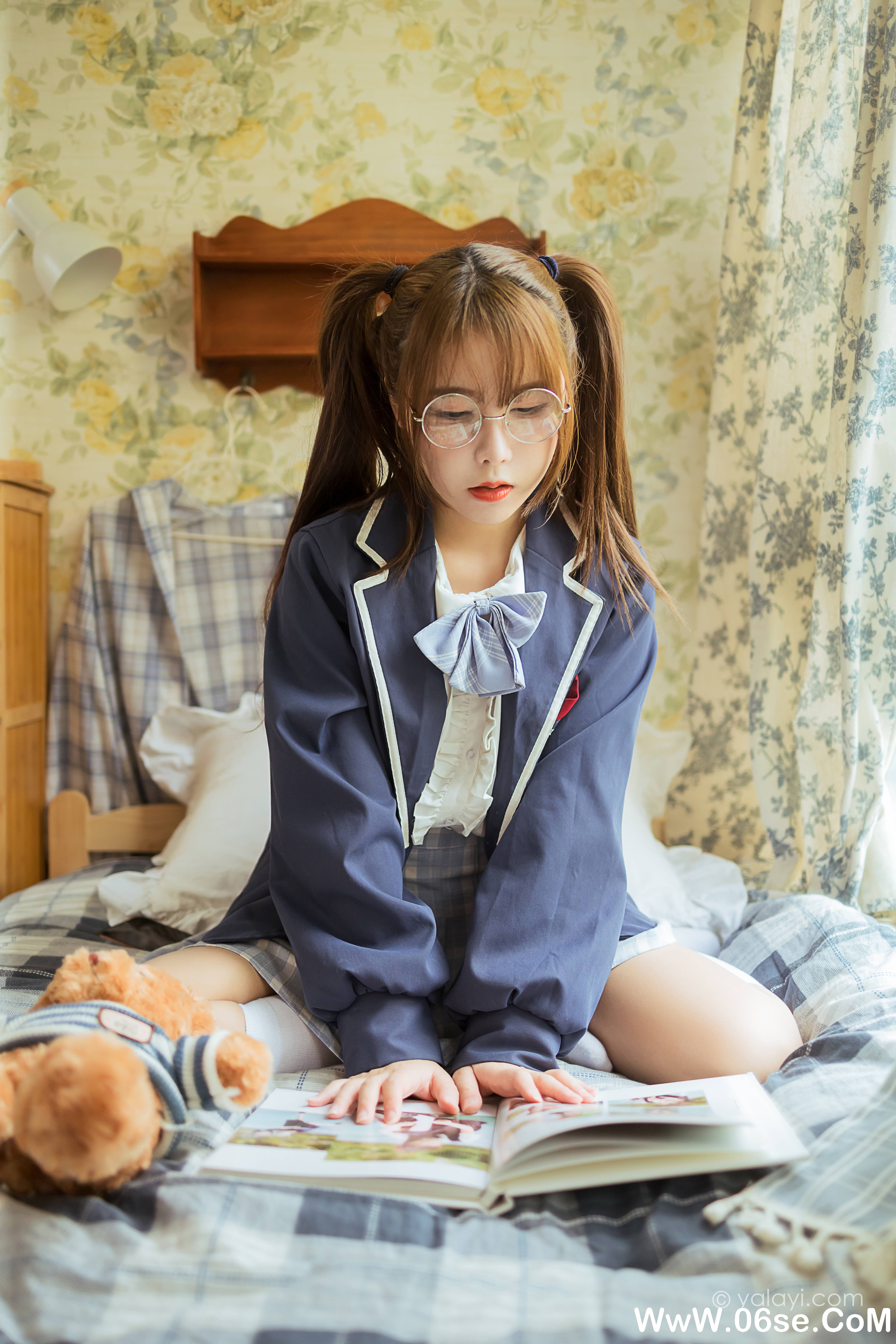 图片[9]-[YALAYI雅拉伊] 2021.07.13 NO.813 钰慧《最爱的jk制服》[40+1P480M]-六色网
