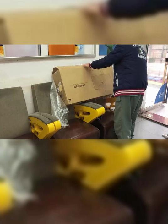 今天开箱一台小米34英寸得带鱼屏显示器-官网2599——DOU+小助手