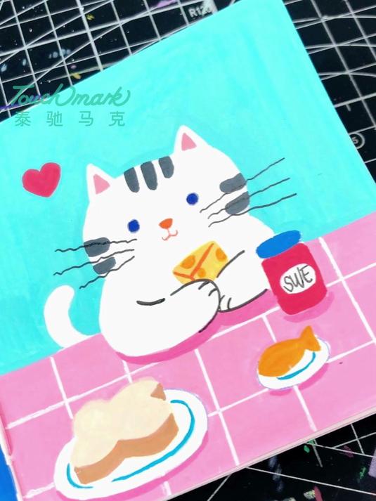 千人绘画打卡练习,本期主题:「美味早餐」