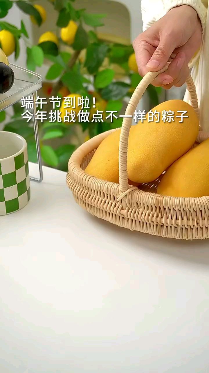 端午节限定卡通小熊芒果糯米粽!糯叽叽超可爱