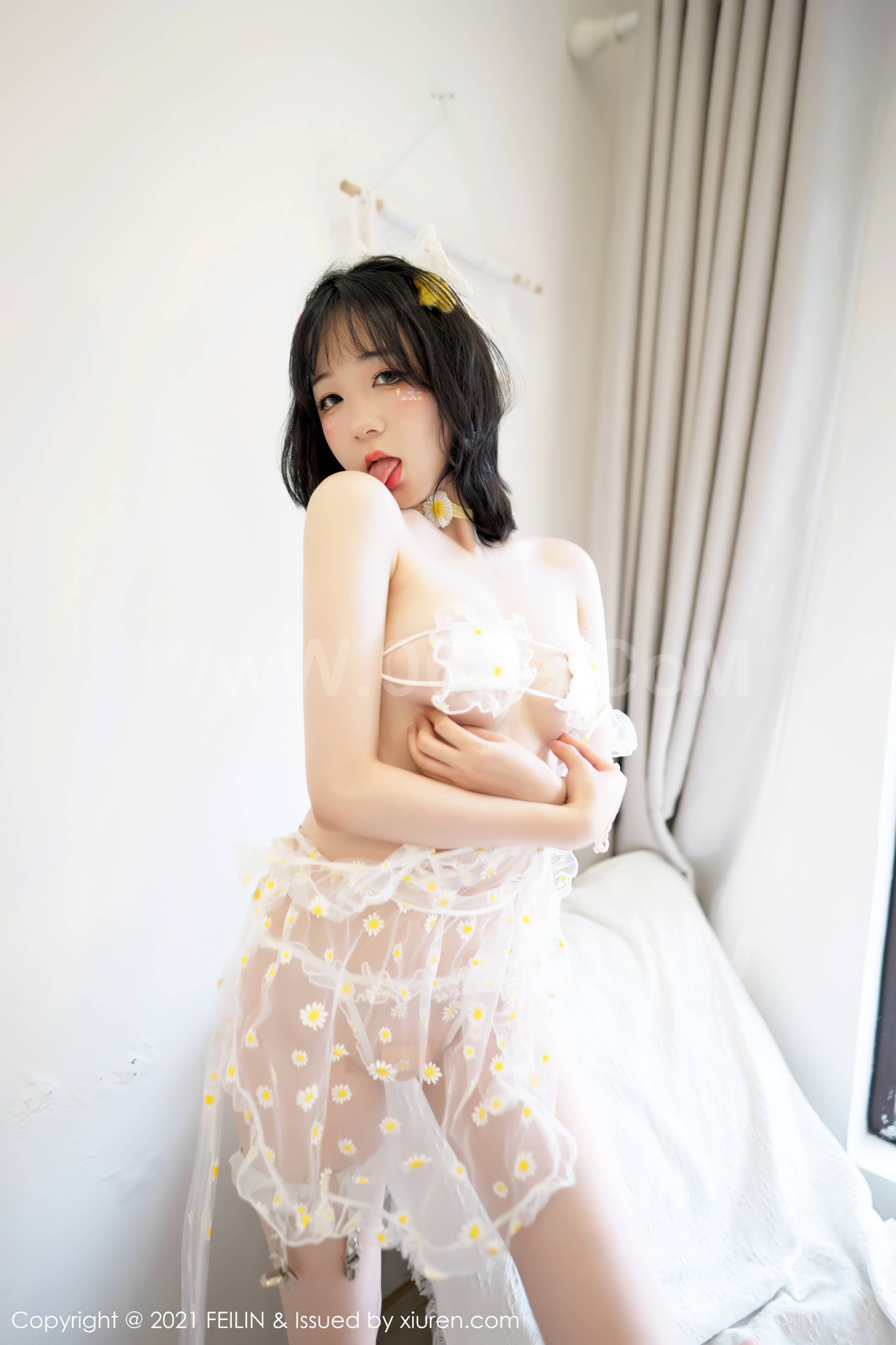 图片[43]-[FEILIN嗲囡囡] 2021.08.30 Vol.411 龙女宝宝[47+1P375M]-六色网