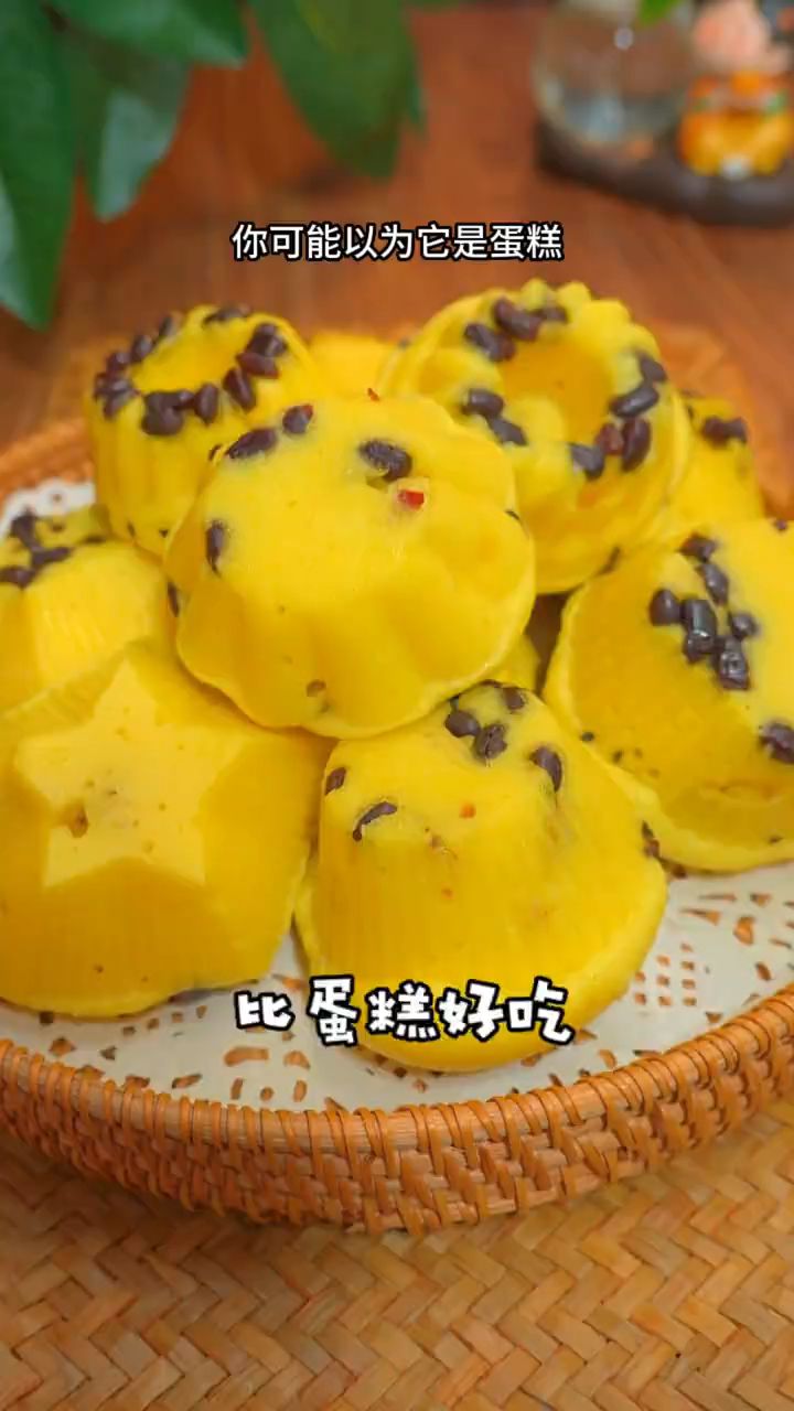 面粉做的小发糕