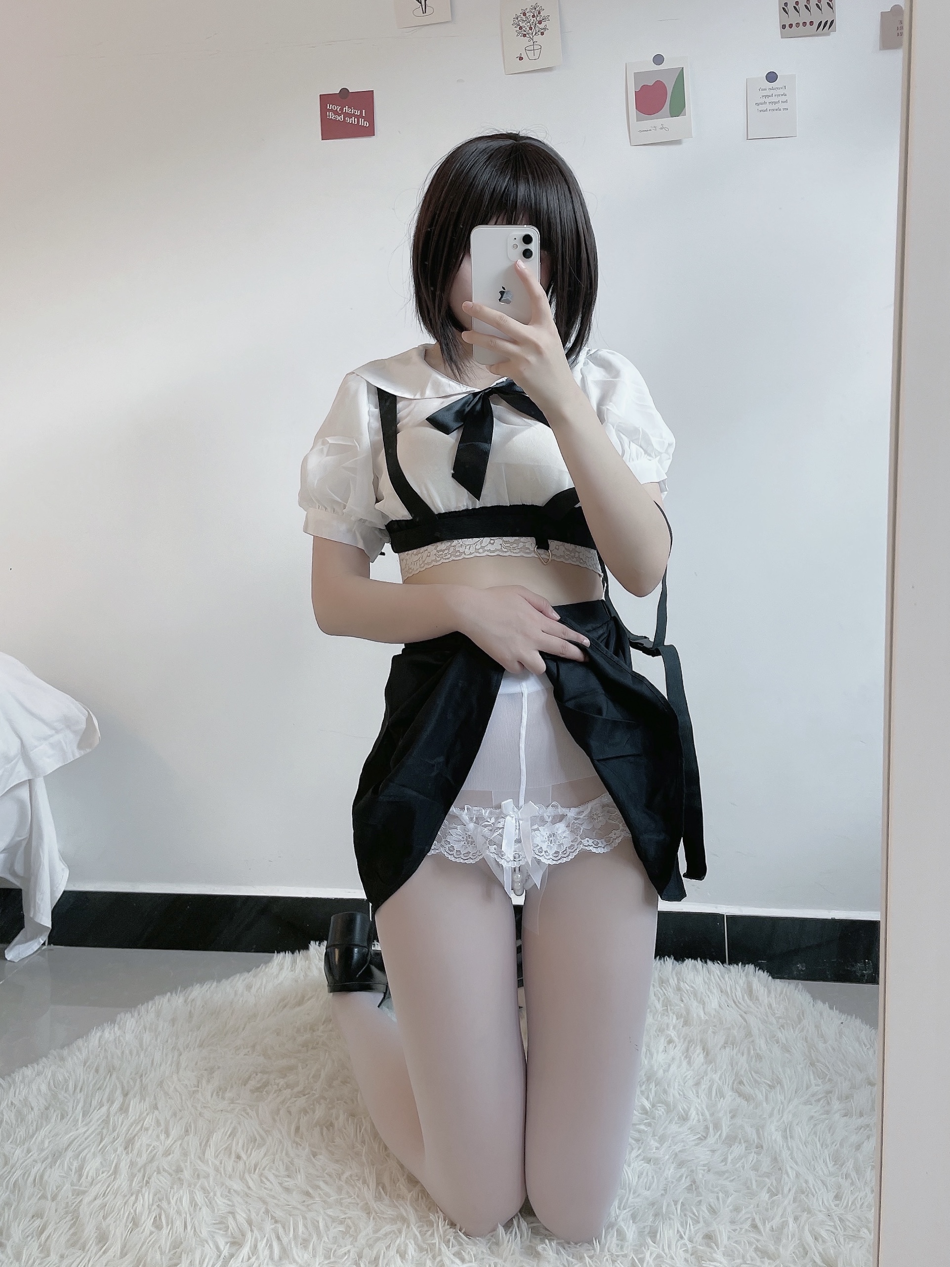 图片[6]-田璐璐 NO.003 — 白丝短裙[100P+3V190M]-六色网