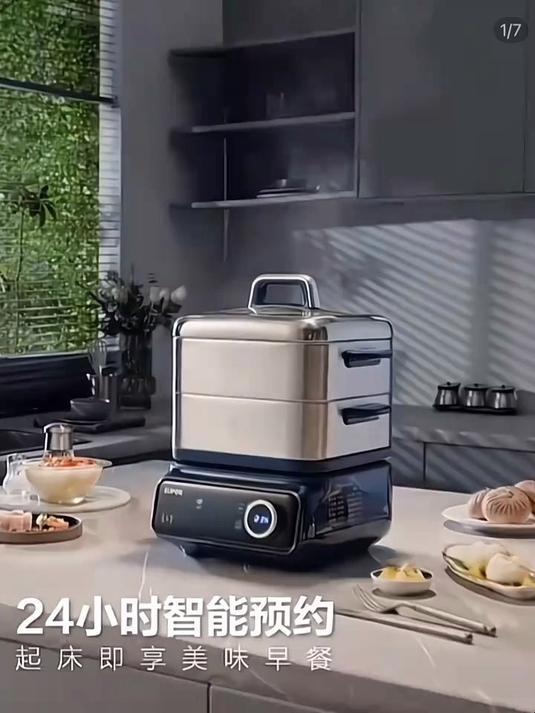 苏泊尔(SUPOR)电蒸锅 可拆洗分体式 多功能家用不锈钢电热锅 16
