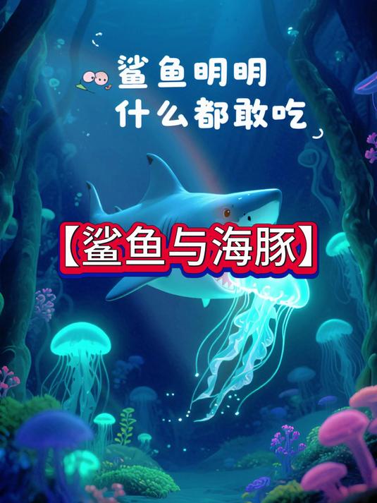鲨鱼与海豚
