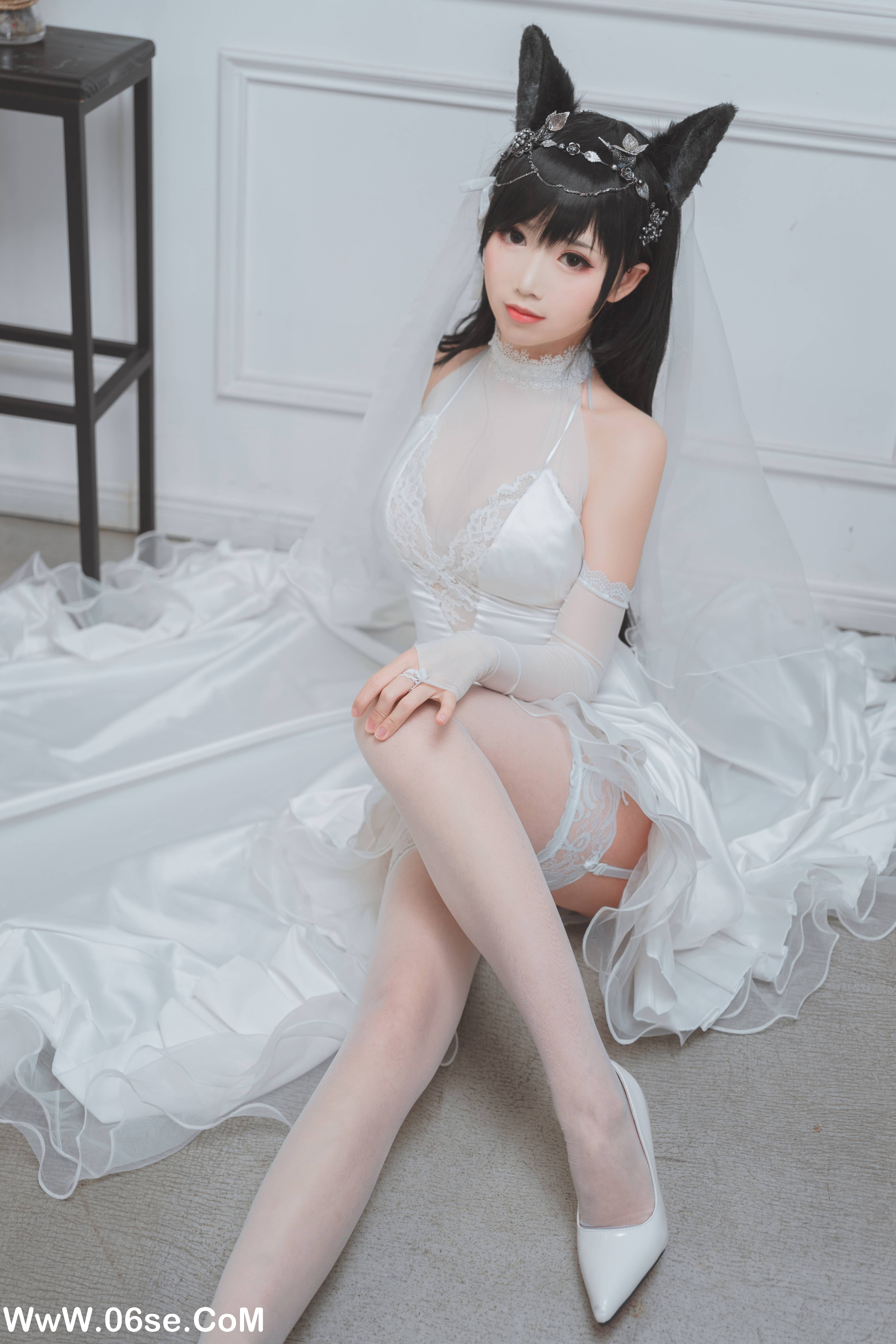 图片[17]-Coser面饼仙儿 NO.052 – 爱宕花嫁 [29P247M]-六色网