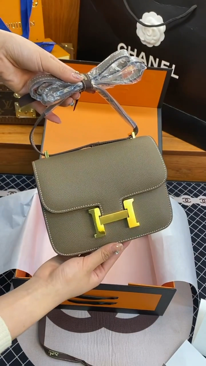 实拍开箱爱马仕新款女包