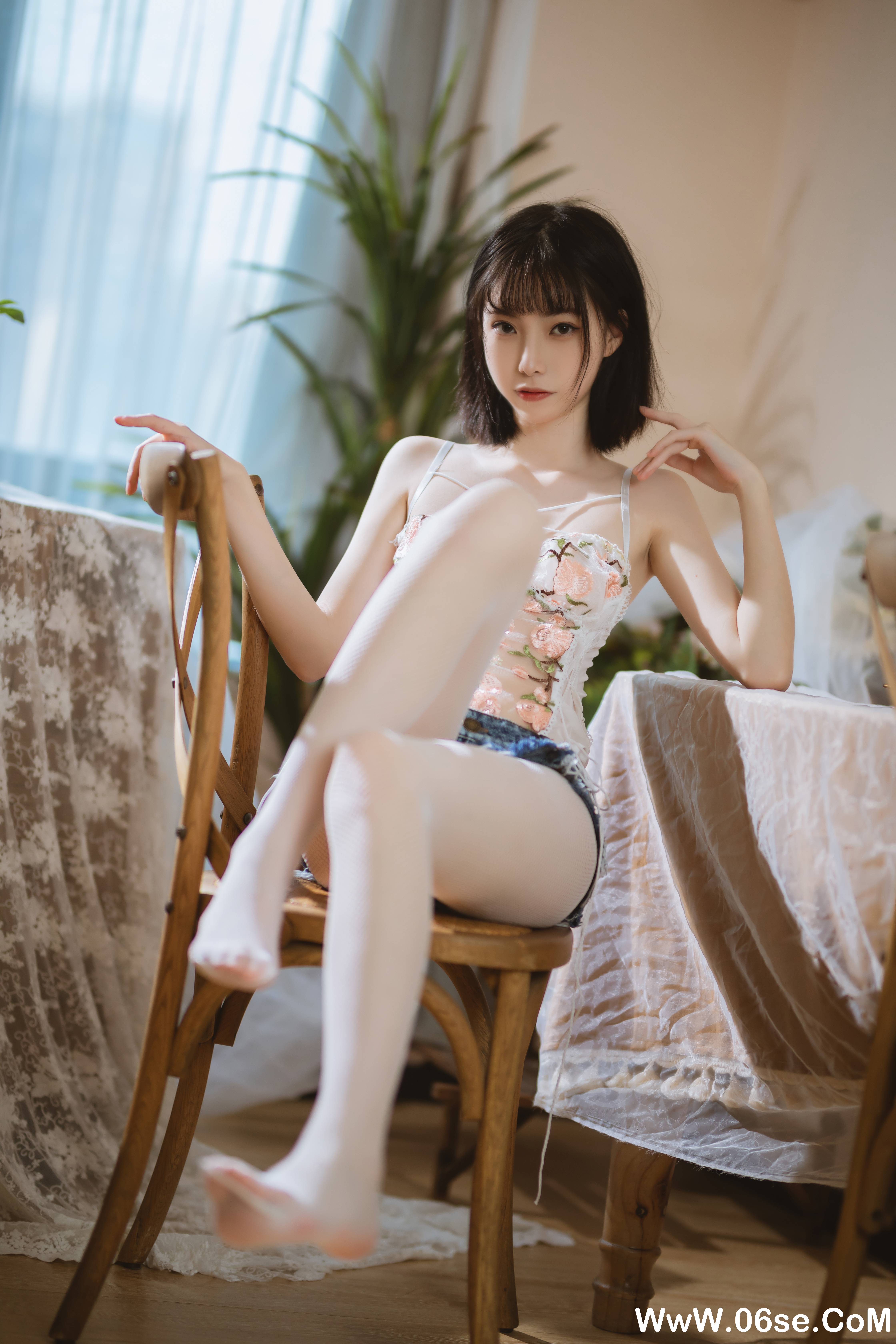 图片[6]-许岚 NO.005 — 纯欲牛仔短裤[40P555M]-六色网