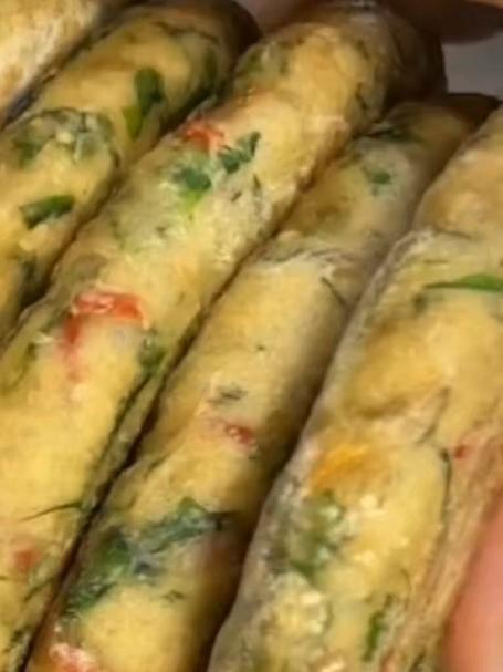这是最近比较火的蔬菜煎饼做法