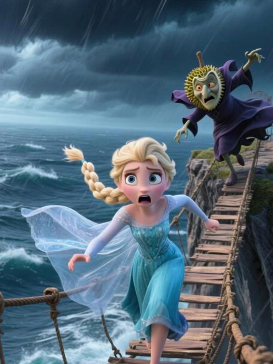 艾莎公主榴莲巫婆