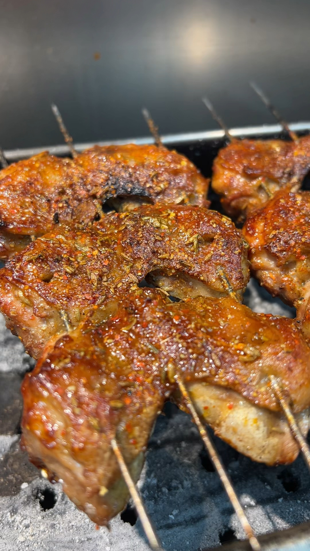 生烤鸡头外焦里嫩