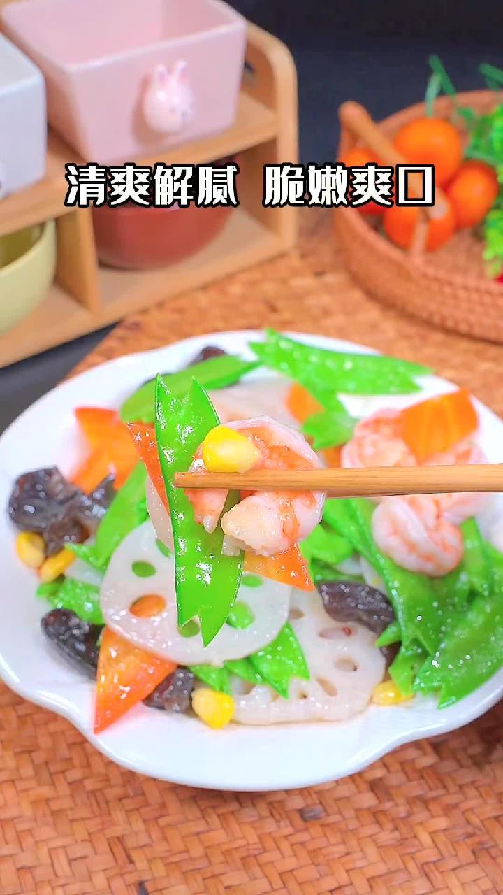 年夜饭必不可少的爽口解腻的家庭小炒