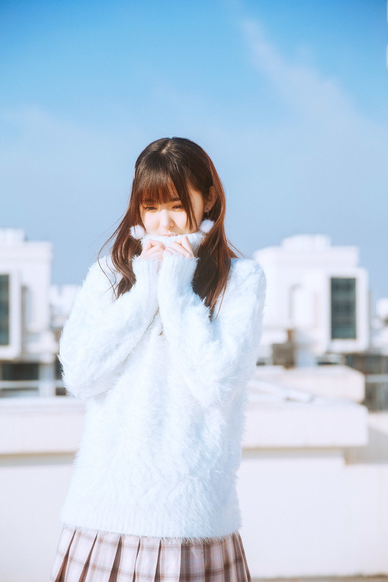 图片[4]-天台の少女-六色网