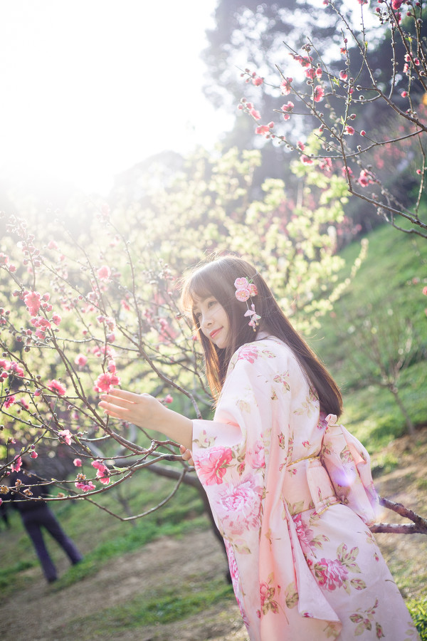 图片[3]-桃花。和服-六色网