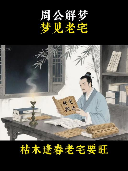 周公解梦梦见老宅,梦见老宅是什么意思