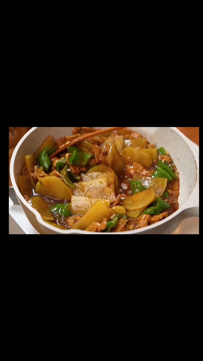 土豆炒肉这样做