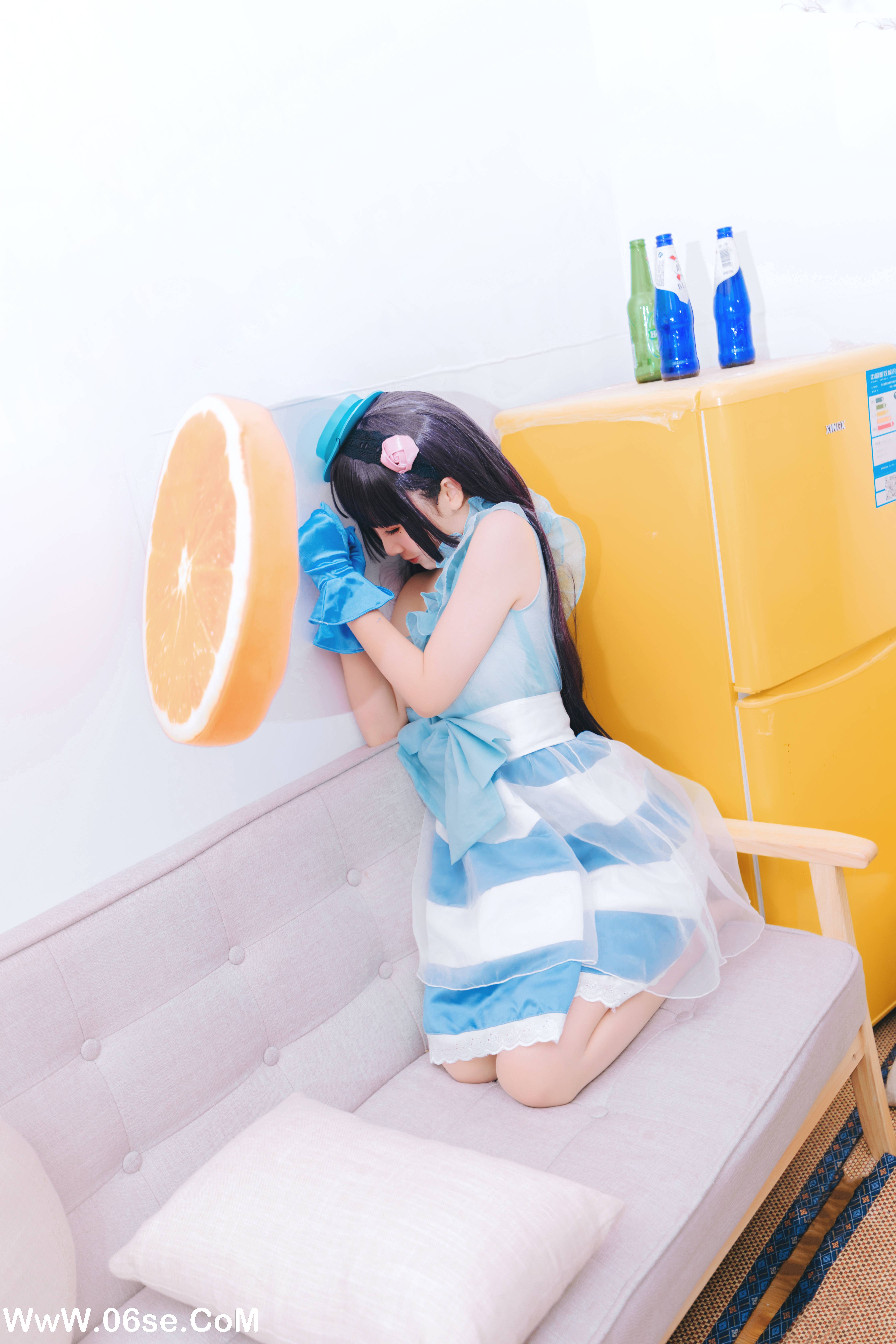 图片[8]-Coser面饼仙儿 NO.018 – 黑猫打歌服[12P128M]-六色网