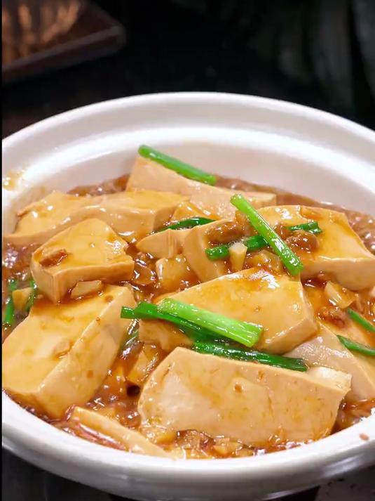 豆腐就这么简单煮一下竟然这么好吃