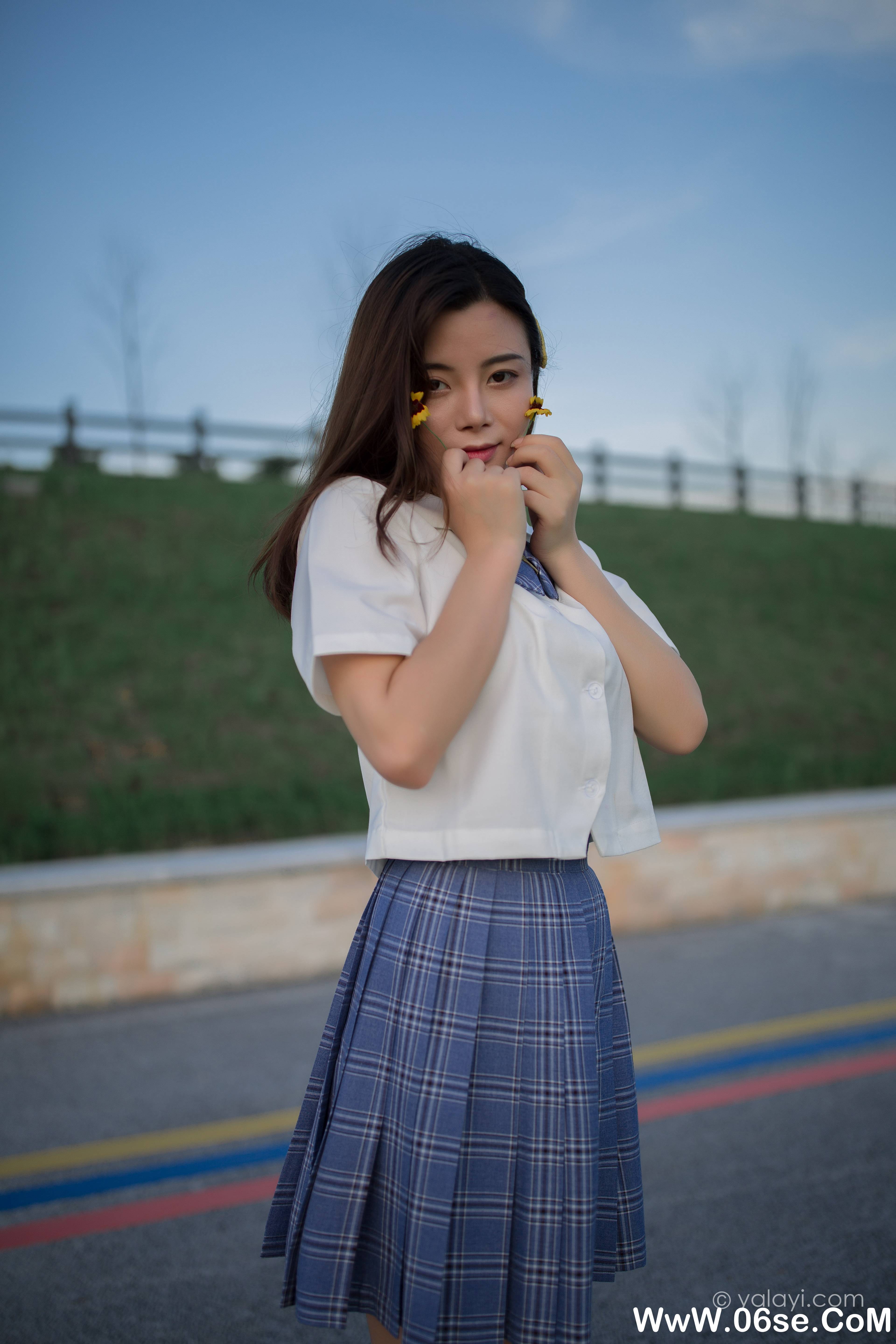 图片[42]-[YALAYI雅拉伊] 2020.07.28 NO.677 枝娅《青春在河畔奔走》[41P+1P671M]-六色网