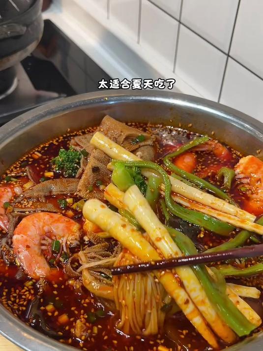 自己在家里做的钵钵鸡,味道比外面的还好