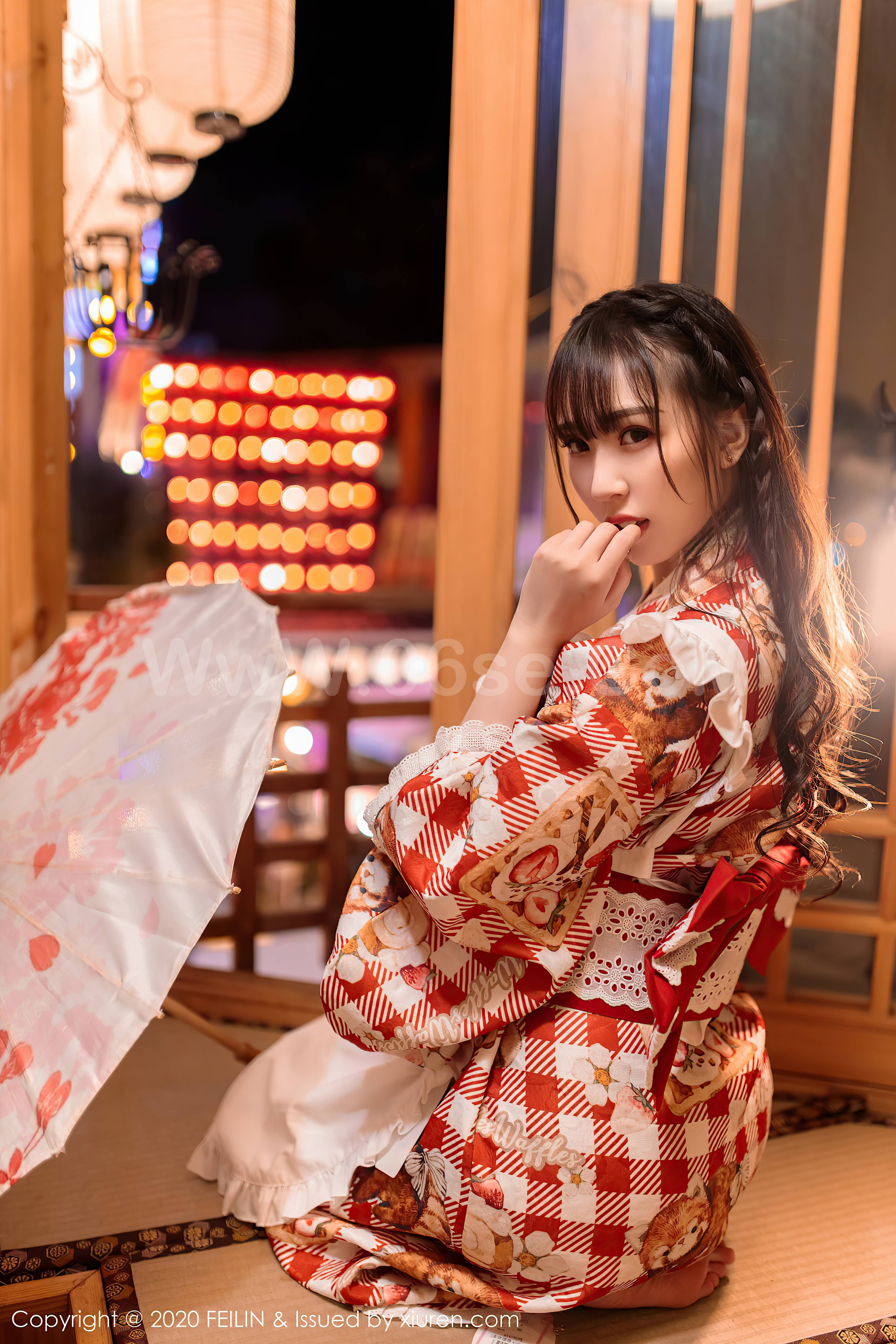 图片[32]-[FEILIN嗲囡囡] 2020.12.16 Vol.360 小波多[50+1P526M]-六色网