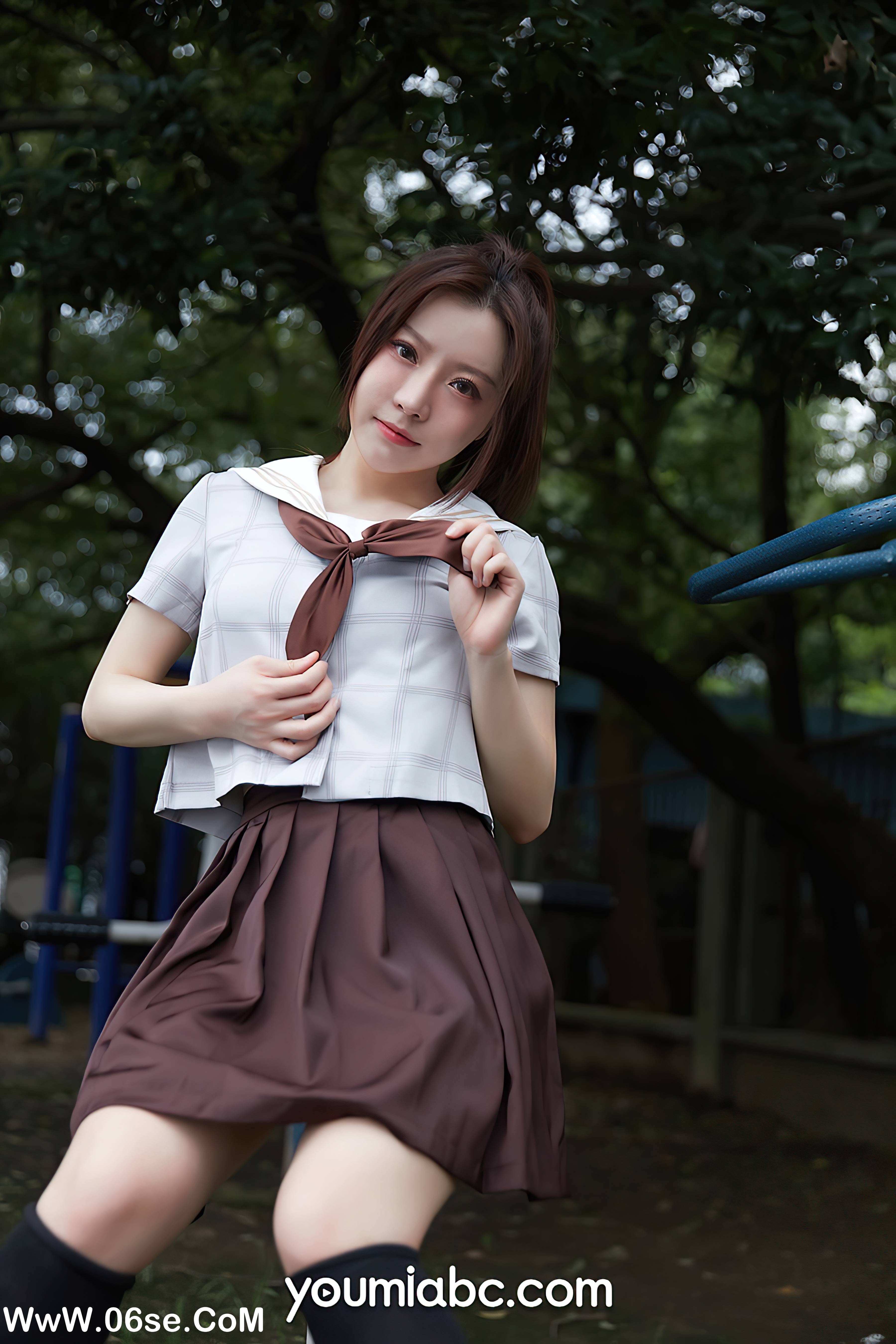 图片[3]-[YouMi尤蜜] 2021.11.04 JK失乐园 白亦Ada[23+1P220M]-六色网