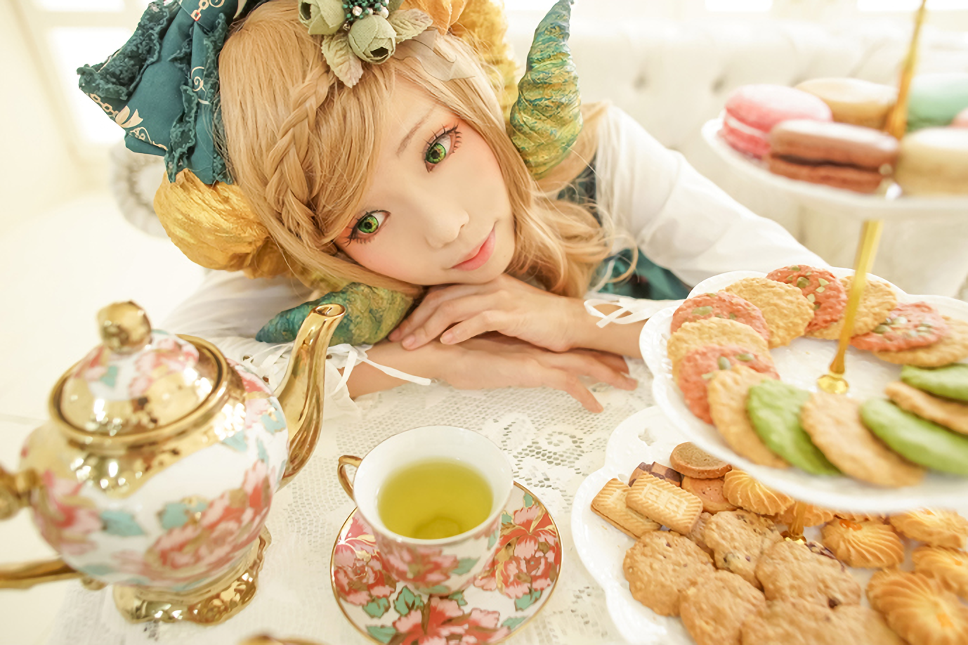 图片[8]-Ely_eee(ElyEE子) NO.016 — 午茶角少女[27P84M]-六色网