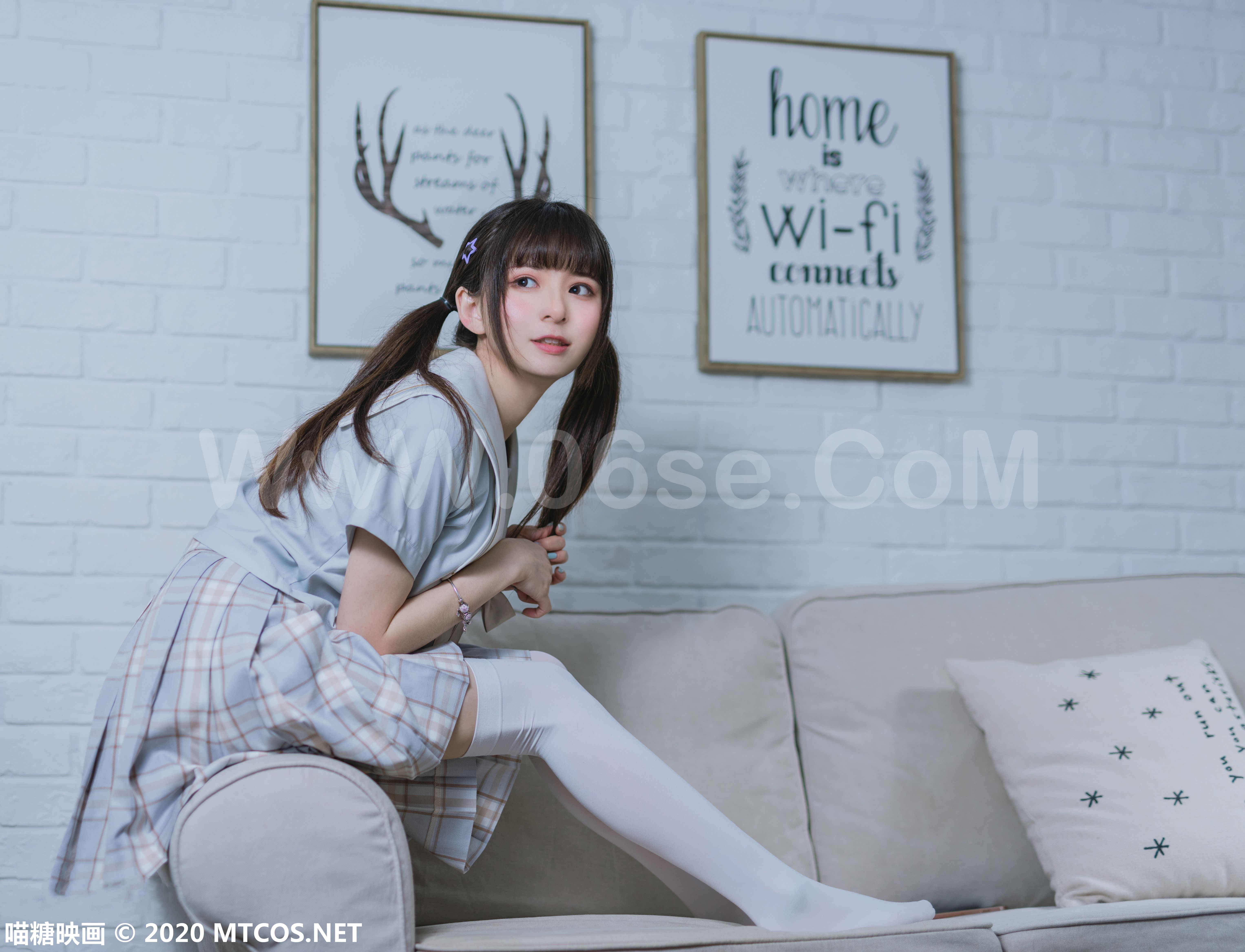 图片[31]-[MTCos] 喵糖映画 Vol.094 双马尾学妹-六色网