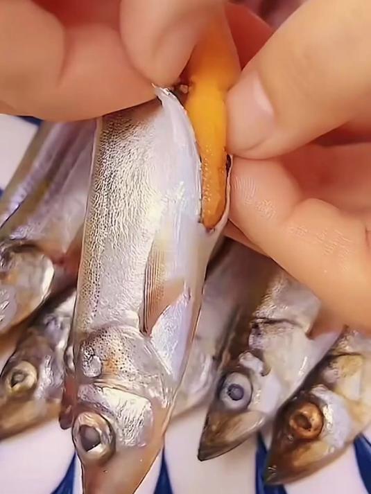 每一口都是鱼籽，多春鱼口感绝了