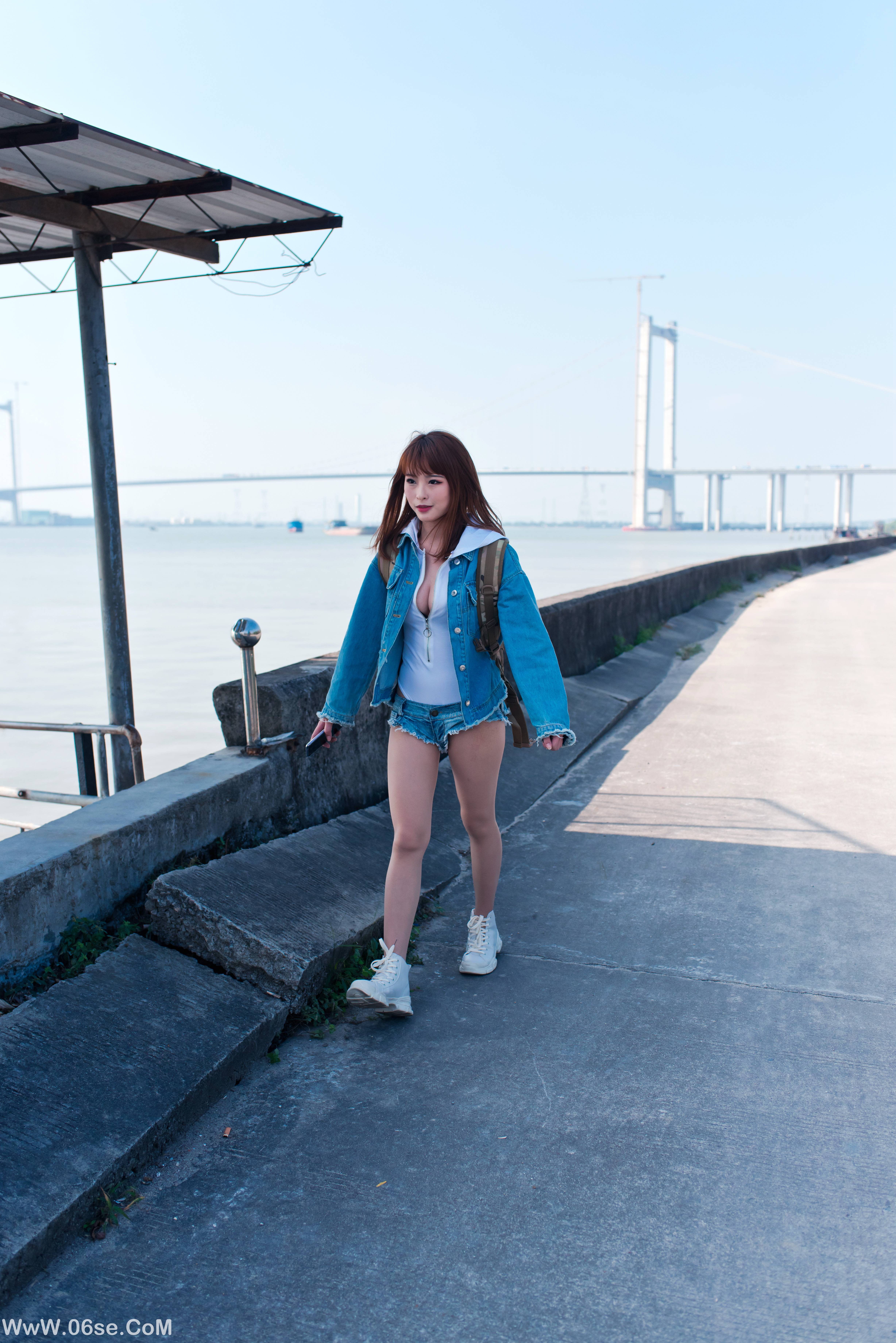 图片[105]-清水由乃 NO.003 御风街拍 轻水海鸥岛RS牛仔街拍 [413P2.81G]-六色网