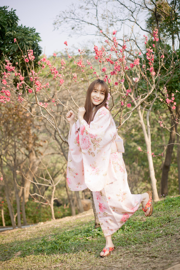 图片[13]-桃花。和服-六色网