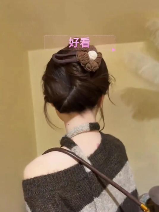 还在为早上梳头发烦恼?花朵鸭嘴夹,快速搞定超省心