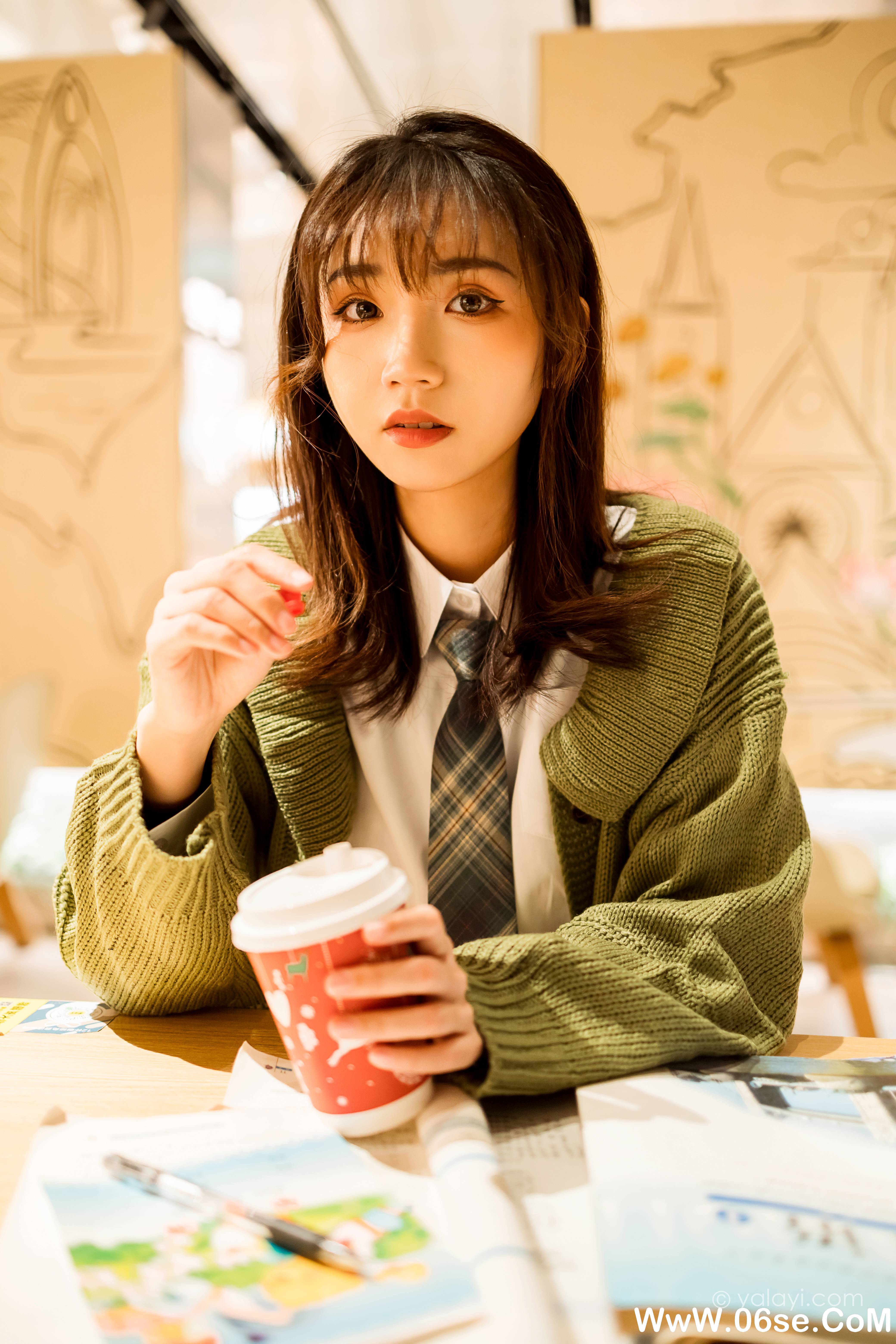 图片[29]-[YALAYI雅拉伊] 2021.01.19 NO.753 果果《一起补习的日子》[44P+1P578M]-六色网