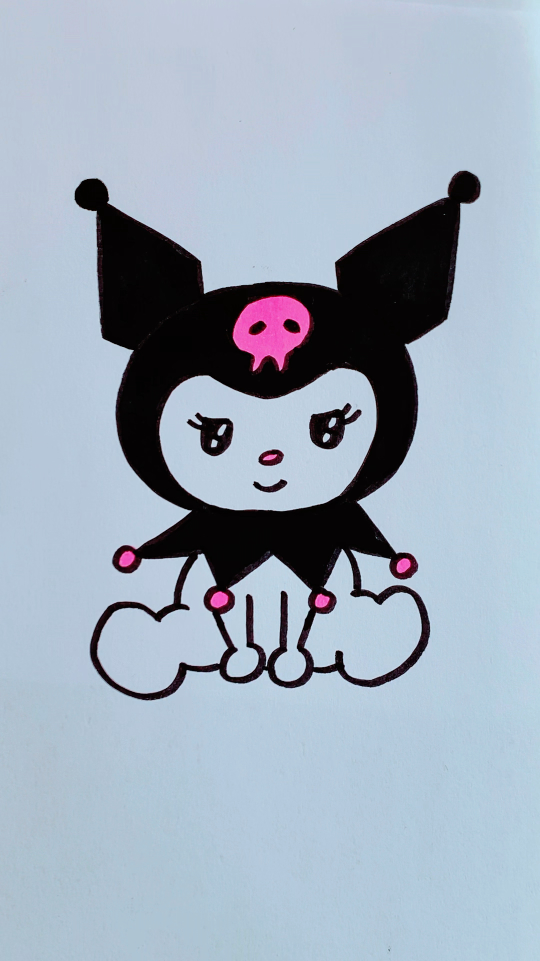 库洛米简笔画