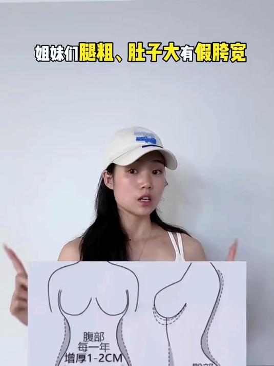 腿粗肚子大有妈妈臀,大腿前侧突出小腿外翻,骨盆前倾一定要练臀