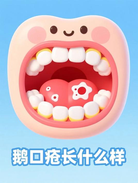 鹅口疮长什么样 #健康扬帆季#