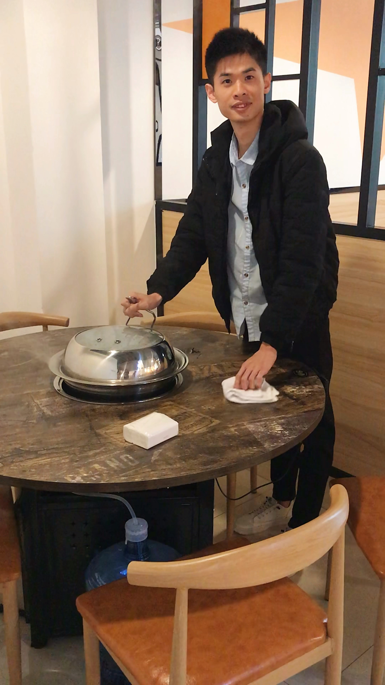迷你蒸汽海鲜火锅