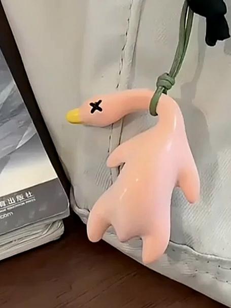 会变色的烤鸭挂件!搭配情侣款,变色同步超有仪式感