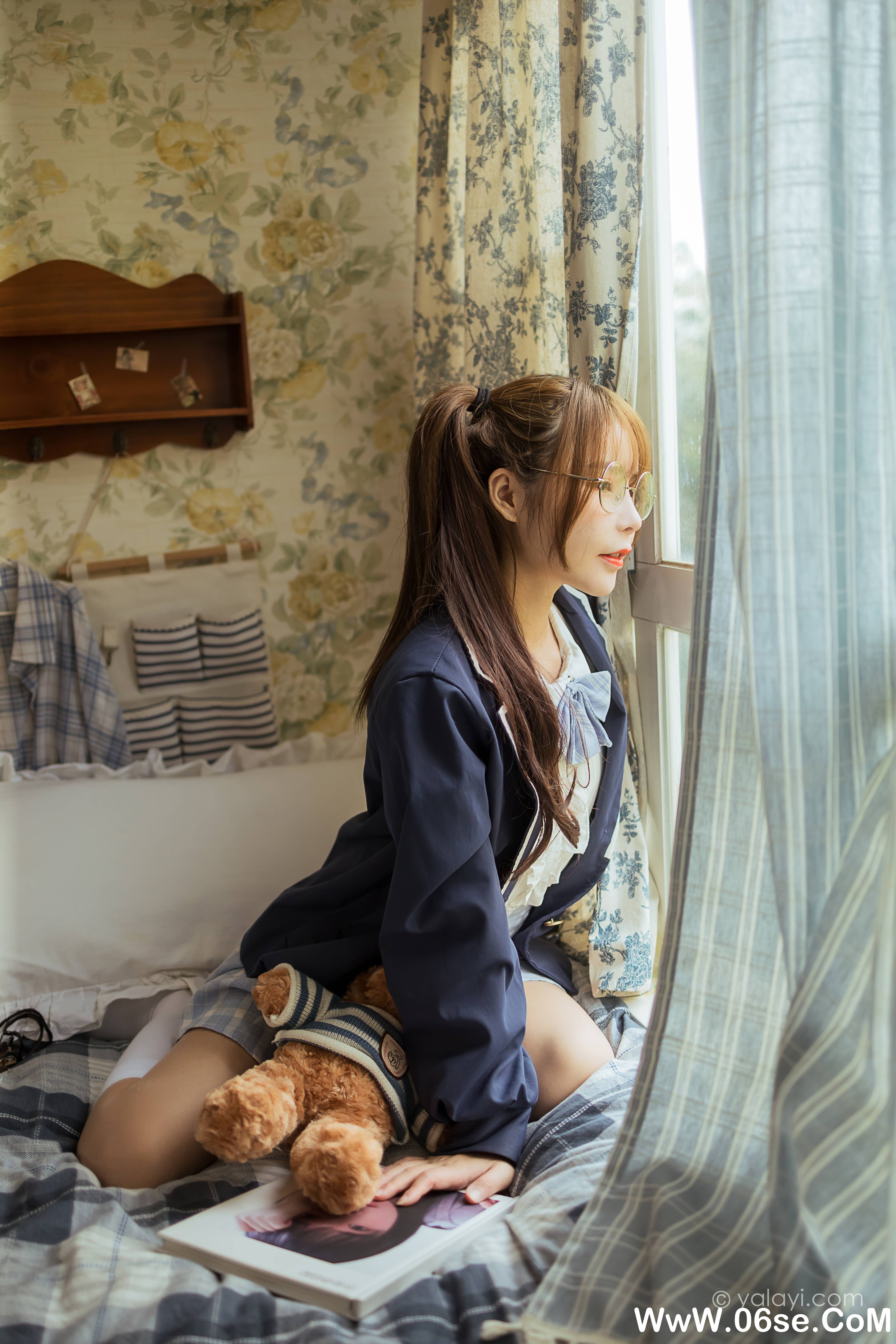 图片[8]-[YALAYI雅拉伊] 2021.07.13 NO.813 钰慧《最爱的jk制服》[40+1P480M]-六色网