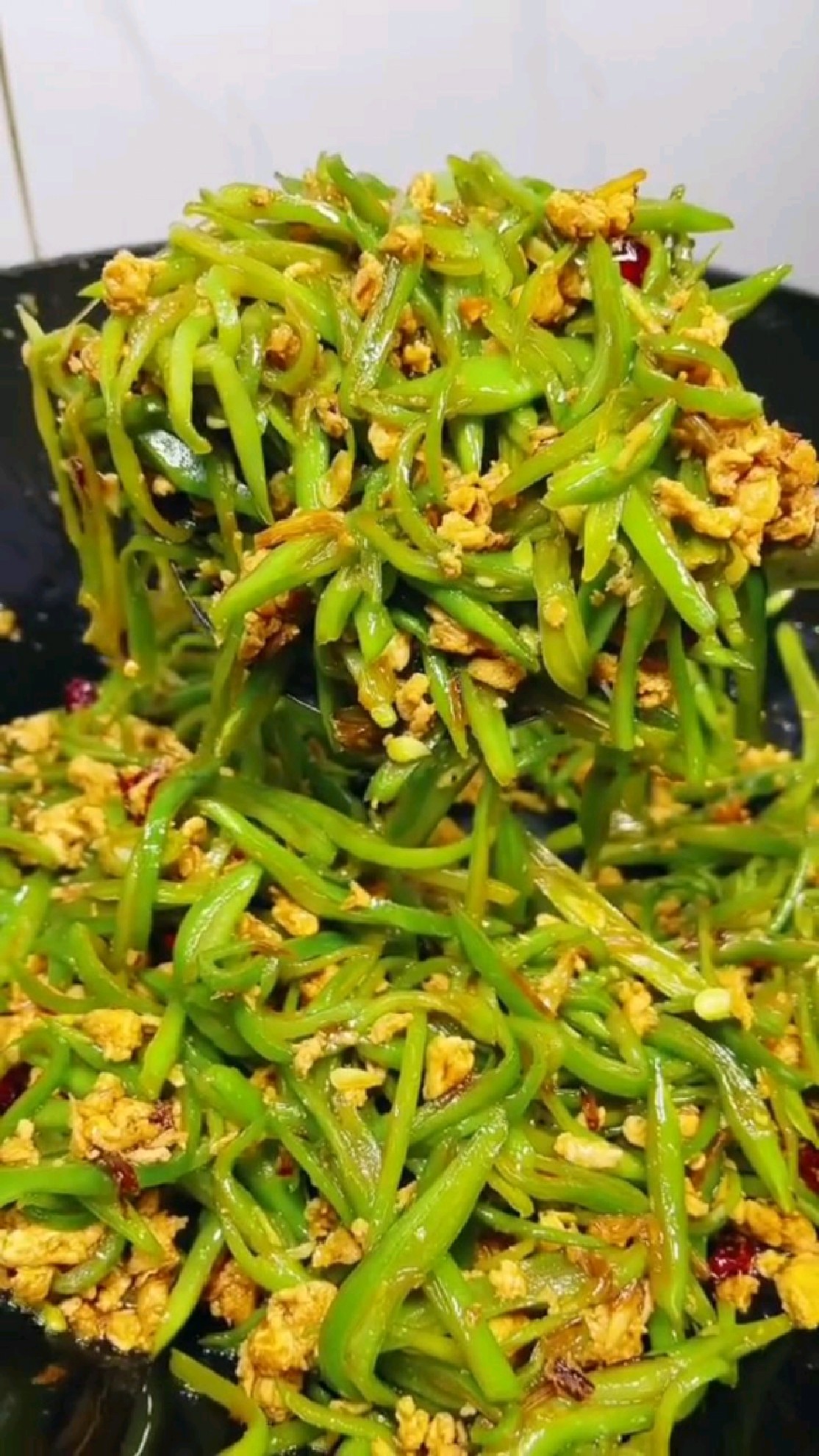 最好吃的还是家常菜,扁豆炒鸡蛋家常做法教程分享