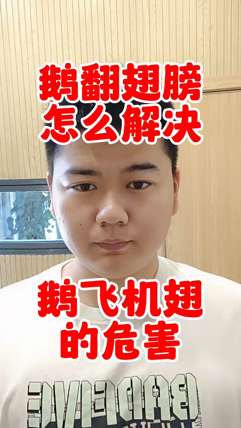 鹅翻翅能纠正吗鹅翅膀外翻是什么原因鹅飞机翅怎么绑翅膀鹅飞机翅怎么办