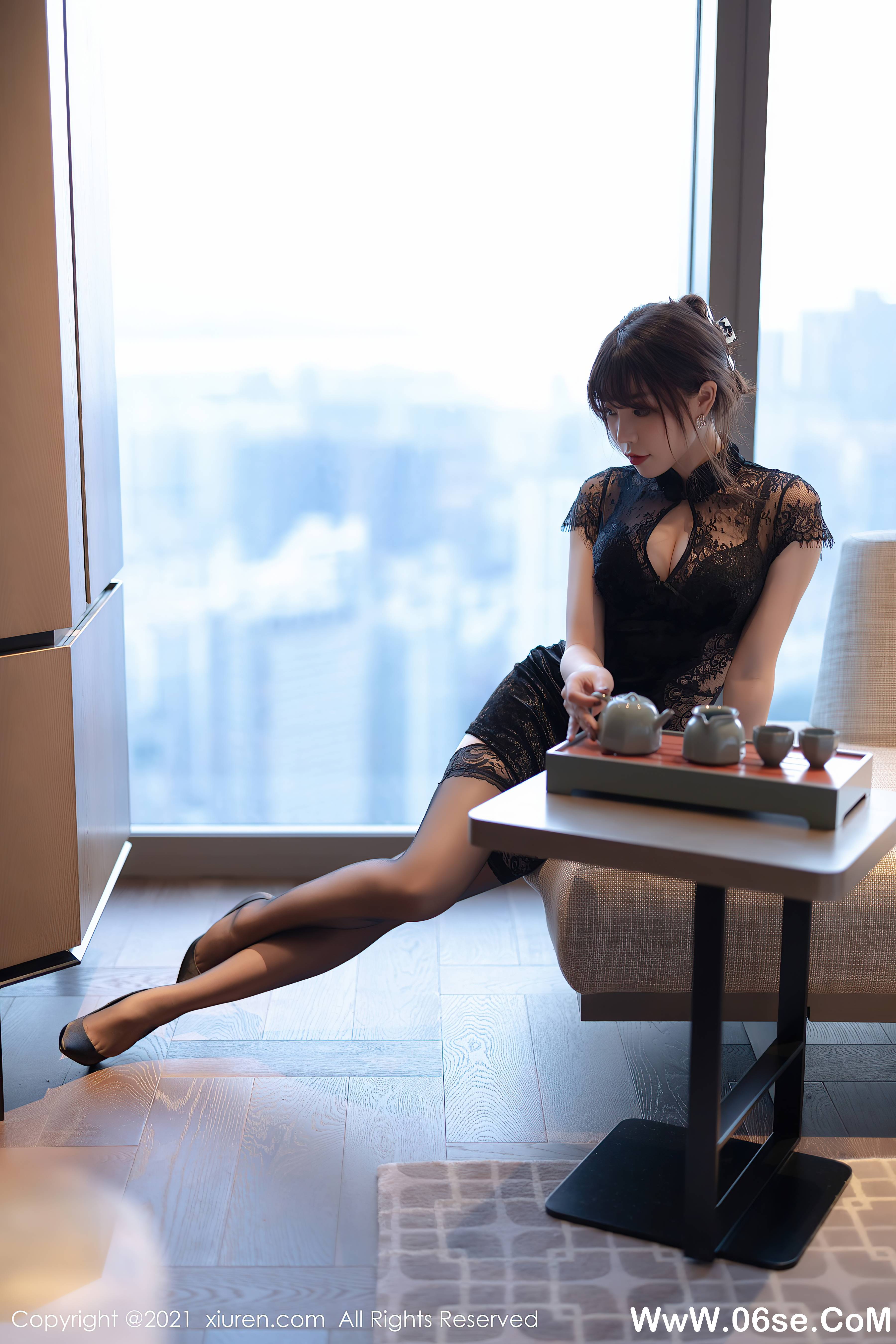 图片[3]-[XIUREN秀人网] 2021.04.22 NO.3335 芝芝Booty[62+1P503M]-六色网