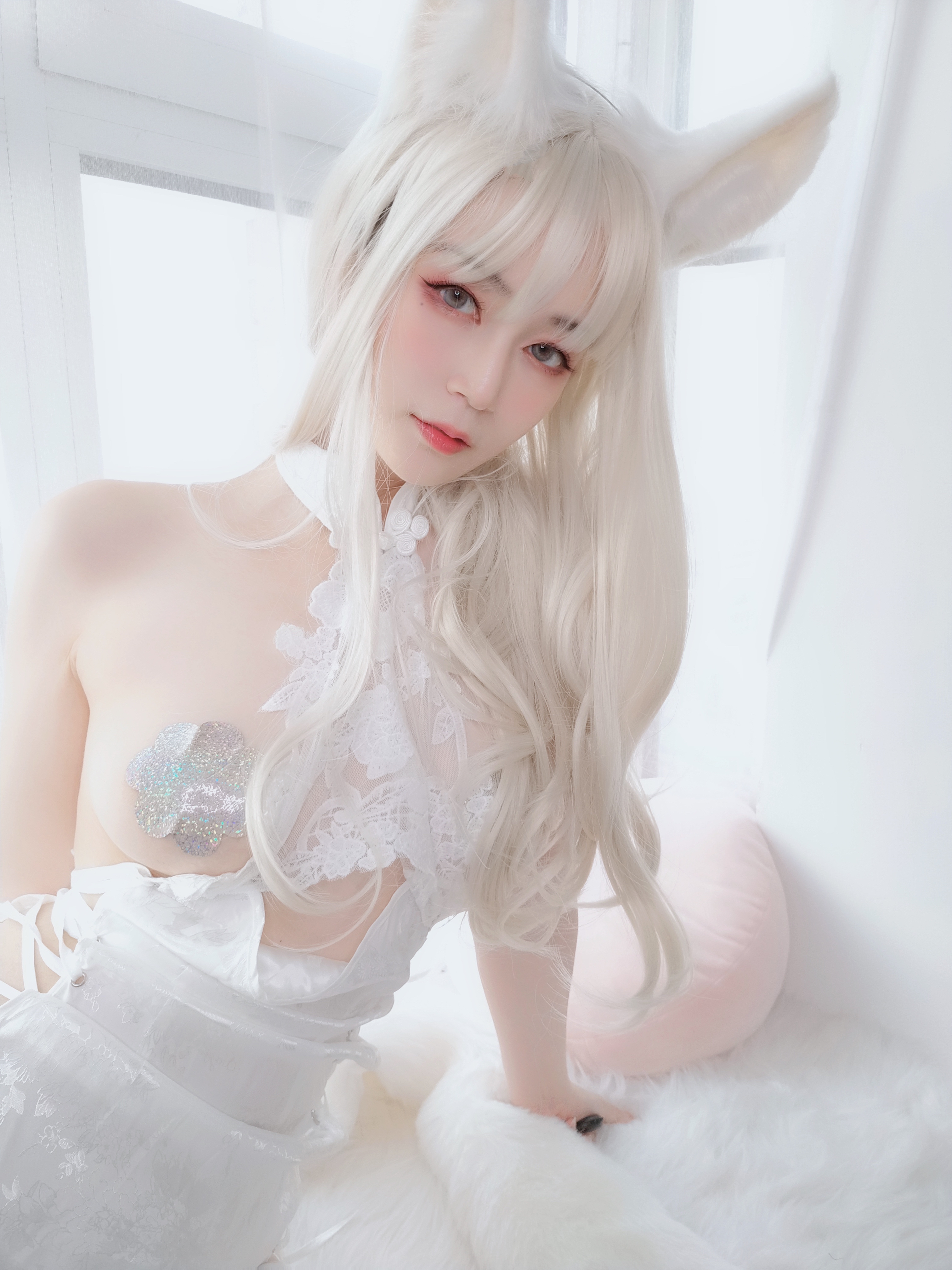 图片[58]-Coser小姐姐白银 NO.054 – 白兔[101P+6V683M]-六色网