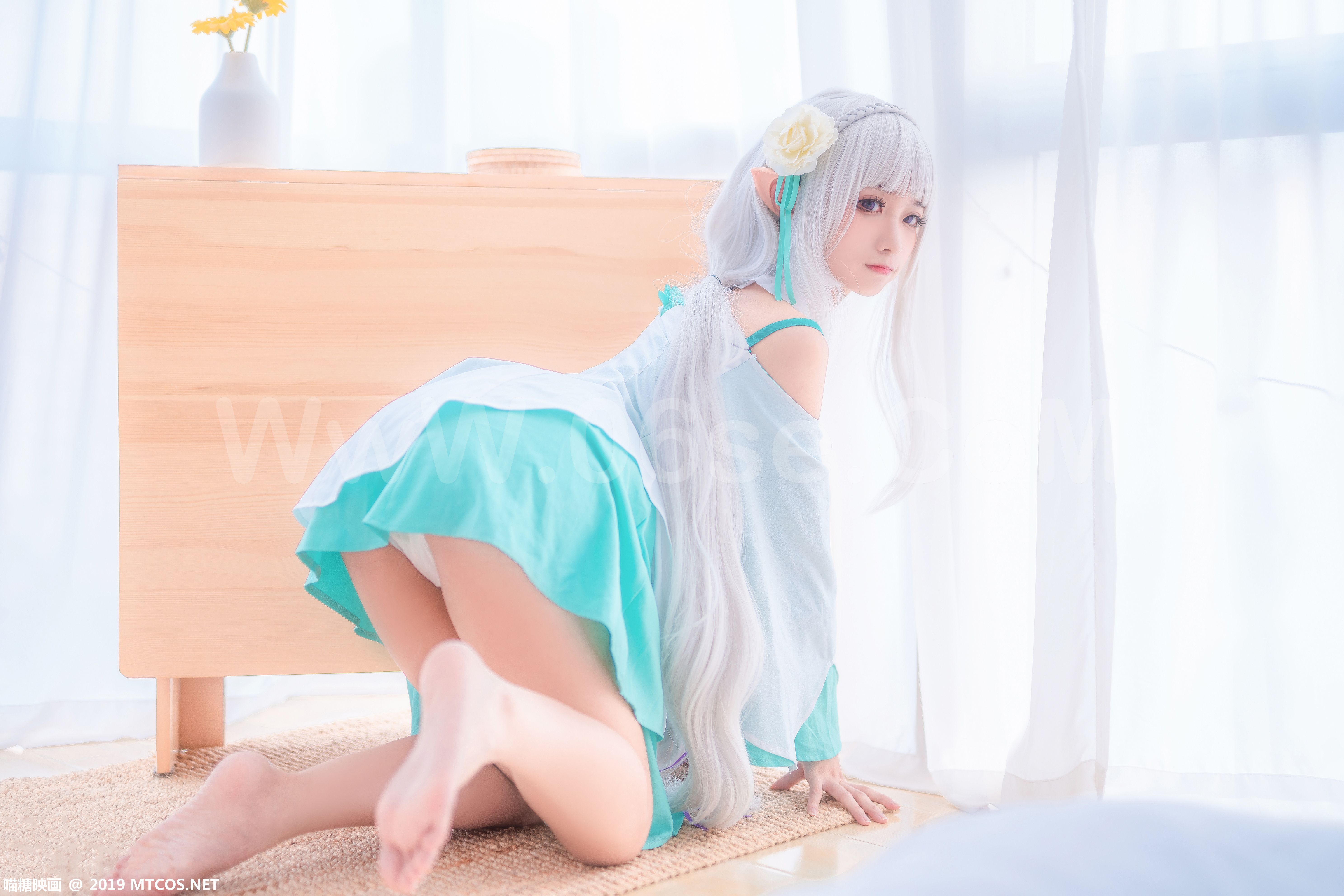 图片[16]-[MTCos] 喵糖映画 Vol.020 蠢沫沫 艾米莉亚-六色网