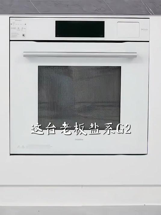 老板盐系G2微蒸烤蒸烤箱，用温纸巾一擦就干净