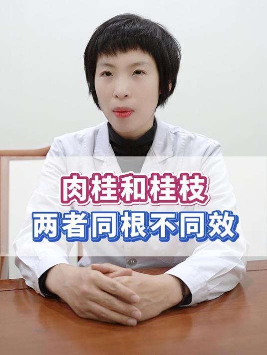 肉桂和桂枝,两者同根不同效