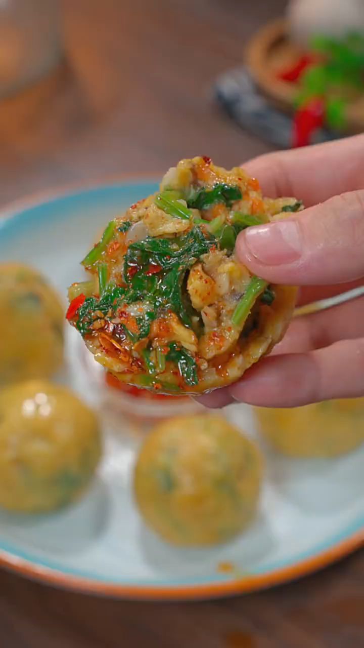 脂肪高,营养的水晶菜团子