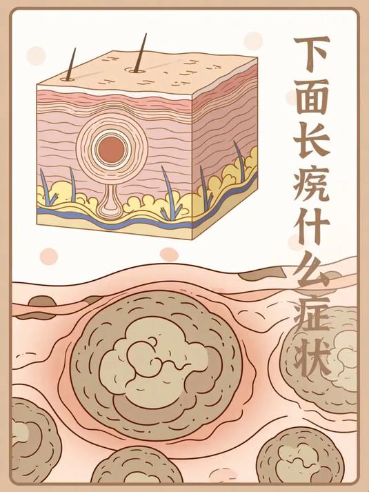 下面长疣什么症状 #健康扬帆季#
