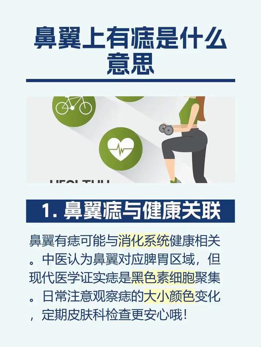 #马上健康过大年#鼻翼上有痣是什么意思